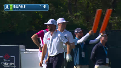 Sam Burns | Round 4 | 5th hole | Shot 1 | 2026 Texas Children's