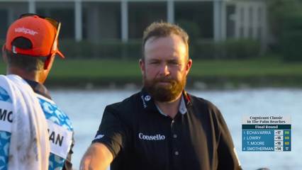 Shane Lowry | Round 4 | 18th hole | Shot 5 | 2026 Cognizant Classic