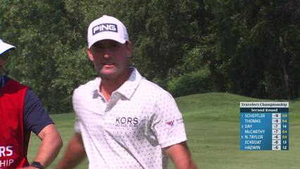 Austin Eckroat | Round 2 | 14th hole | Shot 2 | 2025 Travelers