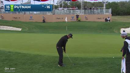 Andrew Putnam | Round 4 | 15th hole | Shot 3 | 2026 Valero