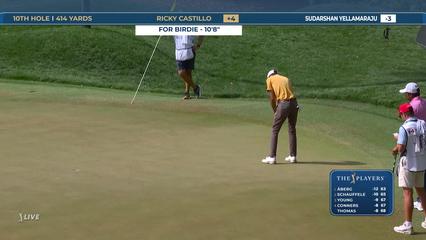 Ricky Castillo | Round 3 | 10th hole | Shot 4 | 2026 THE PLAYERS