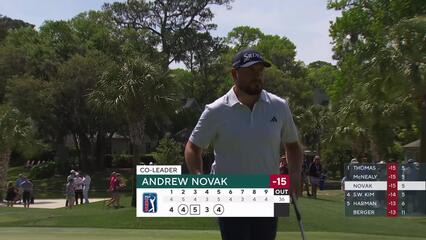 Andrew Novak | Round 4 | 5th hole | Shot 4 | 2025 RBC Heritage