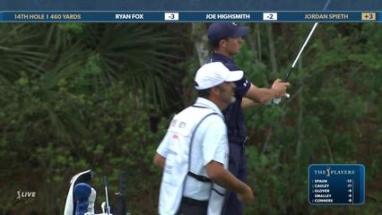 Jordan Spieth | Round 4 | 14th hole | Shot 2 | 2025 THE PLAYERS