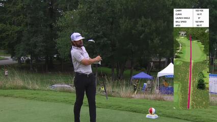 Cameron Young | Round 3 | 5th hole | Shot 1 | 2025 Wyndham