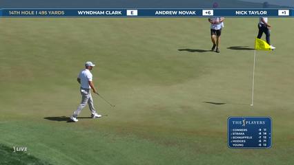 Wyndham Clark | Round 2 | 14th hole | Shot 3 | 2026 THE PLAYERS