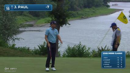Jeremy Paul | Round 3 | 15th hole | Shot 4 | 2025 John Deere