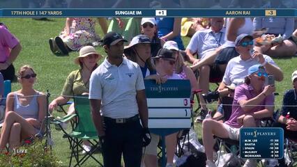 Aaron Rai | Round 3 | 17th hole | Shot 3 | 2025 THE PLAYERS