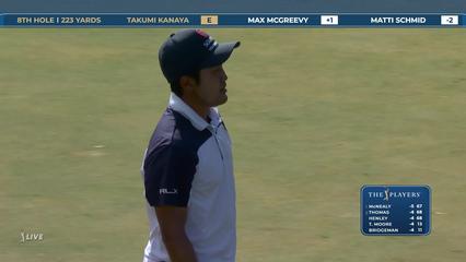 Takumi Kanaya | Round 1 | 8th hole | Shot 3 | 2026 THE PLAYERS