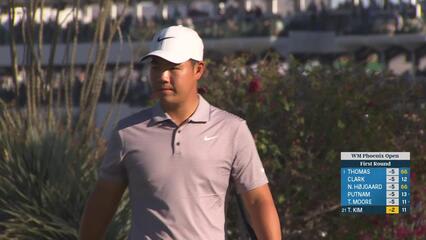 Tom Kim | Round 1 | 12th hole | Shot 3 | 2025 WM Phoenix Open
