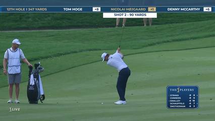 Nicolai Hojgaard | Round 2 | 12th hole | Shot 2 | 2026 THE PLAYERS