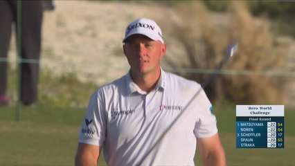 Sepp Straka | Round 4 | 18th hole | Shot 2 | 2025 Hero World Challenge