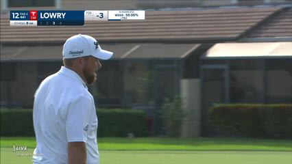 Shane Lowry | 2023 Honda | Round 2 | 12th hole | Shot 4