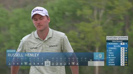 Russell Henley | Round 3 | 16th hole | Shot 4 | 2025 Arnold Palmer Invitational