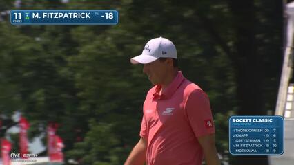 Matt Fitzpatrick | Round 4 | 11th hole | Shot 3 | 2025 Rocket Classic
