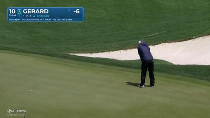 Ryan Gerard | Round 4 | 10th hole | Shot 4 | 2025 Valero