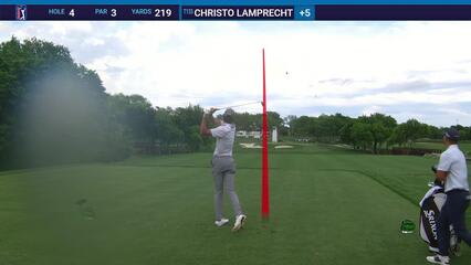 Christo Lamprecht | Round 2 | 4th hole | Shot 1 | 2025 THE CJ CUP