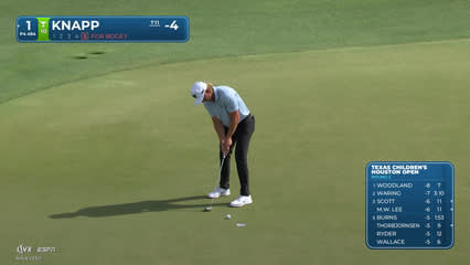 Jake Knapp | Round 2 | 1st hole | Shot 5 | 2026 Texas Children's