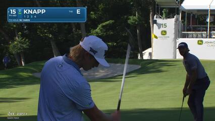 Jake Knapp | Round 1 | 15th hole | Shot 3 | 2025 John Deere