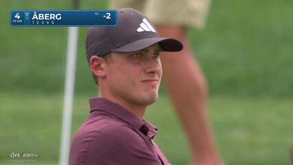 Ludvig Åberg | Round 3 | 4th hole | Shot 3 | 2025 Arnold Palmer Invitational