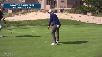 Scottie Scheffler | Round 2 | 4th hole | Shot 3 | 2026 AT&T Pebble Beach
