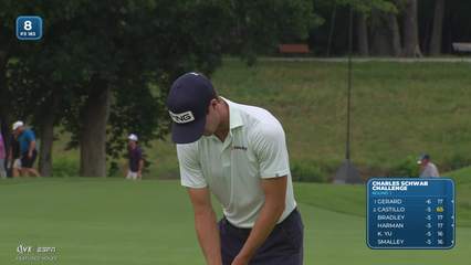 Alex Smalley | Round 1 | 8th hole | Shot 3 | 2026 Charles Schwab