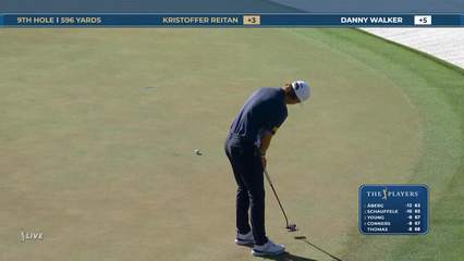 Kristoffer Reitan | Round 3 | 9th hole | Shot 7 | 2026 THE PLAYERS