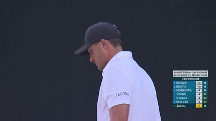 Ludvig Åberg | Round 3 | 16th hole | Shot 4 | 2026 Arnold Palmer