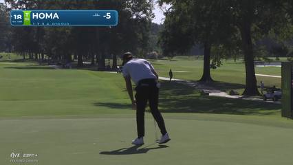 Max Homa | Round 2 | 18th hole | Shot 4 | 2025 Sanderson Farms