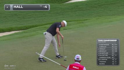 Harry Hall | Round 4 | 7th hole | Shot 4 | 2025 TOUR Championship