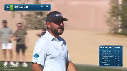 Stephan Jaeger | Round 4 | 15th hole | Shot 4 | 2026 WM Phoenix Open