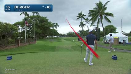Daniel Berger | Round 4 | 16th hole | Shot 1 | 2026 Sony Open