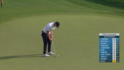 Justin Rose | Round 2 | 15th hole | Shot 3 | 2025 Valero