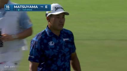 Hideki Matsuyama | Round 1 | 15th hole | Shot 4 | 2026 Sony Open