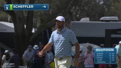Scottie Scheffler | Round 4 | 9th hole | Shot 4 | 2026 Arnold Palmer