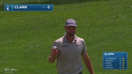 Wyndham Clark | Round 1 | 6th hole | Shot 4 | 2025 3M Open