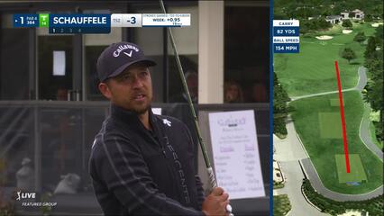 Xander Schauffele | 2024 AT&T Pebble Beach | Round 3 | 1st hole | Shot 1