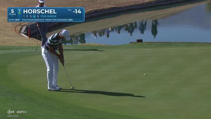Billy Horschel | Round 4 | 5th hole | Shot 5 | 2025 The American Express