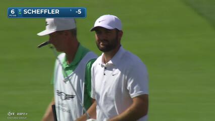 Scottie Scheffler | Round 4 | 6th hole | Shot 3 | 2025 Genesis