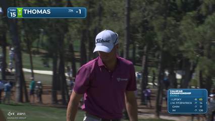 Justin Thomas | Round 2 | 6th hole | Shot 4 | 2026 Valspar