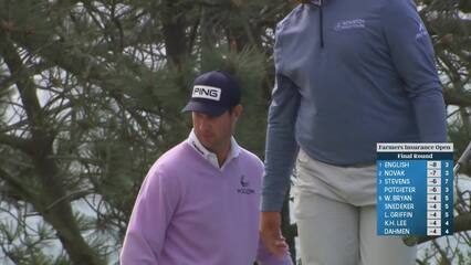 Harris English | Round 4 | 4th hole | Shot 3 | 2025 Farmers