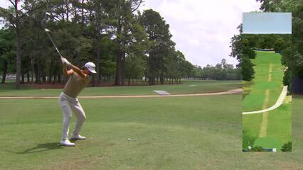 Min Woo Lee | Round 3 | 6th hole | Shot 1 | 2025 Houston Open