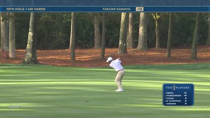 Takumi Kanaya | Round 4 | 10th hole | Shot 2 | 2026 THE PLAYERS