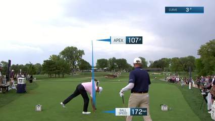 Retief Goosen | Round 3 | 18th hole | Shot 1 | 2025 Sanford Int