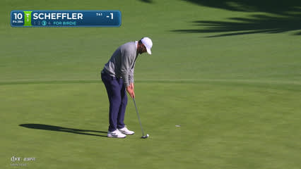 Scottie Scheffler | Round 3 | 10th hole | Shot 3 | 2026 The Genesis