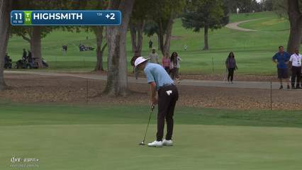 Joe Highsmith | Round 1 | 11th hole | Shot 3 | 2025 Procore