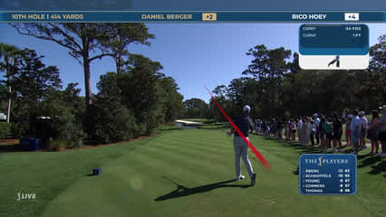 Daniel Berger | Round 3 | 10th hole | Shot 1 | 2026 THE PLAYERS