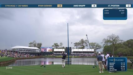 Ryan Gerard | Round 4 | 17th hole | Shot 1 | 2025 THE PLAYERS