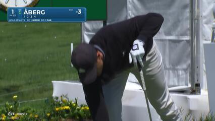 Ludvig Åberg | Round 3 | 1st hole | Shot 1 | 2025 Truist Championship