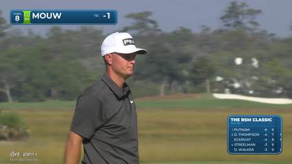 William Mouw | Round 1 | 8th hole | Shot 3 | 2025 The RSM Classic