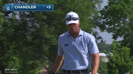 Will Chandler | Round 4 | 12th hole | Shot 4 | 2025 Charles Schwab